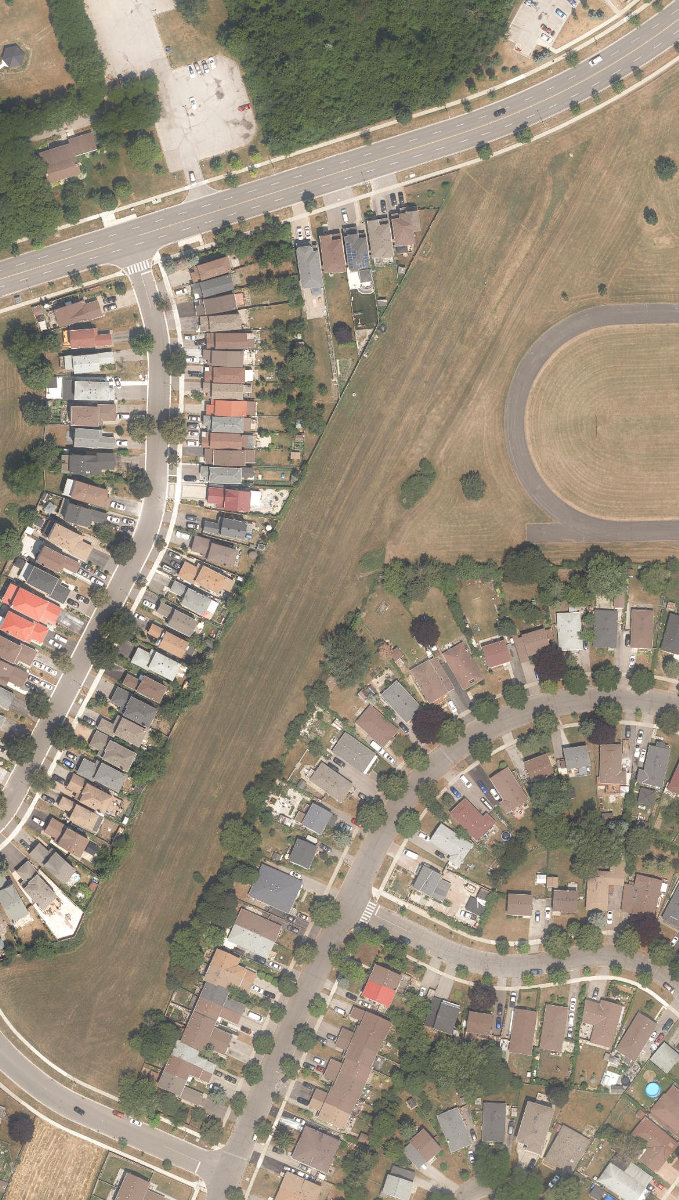 Scarborough Hydro Green Space, site photograph