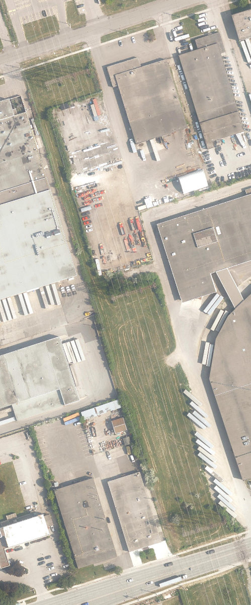 Etobicoke Hydro Green Space, site photograph
