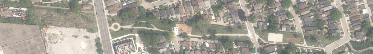 S.A.D.R.A. Park, aerial top-down view