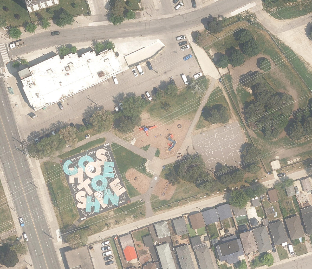 Woolner Park, site photograph