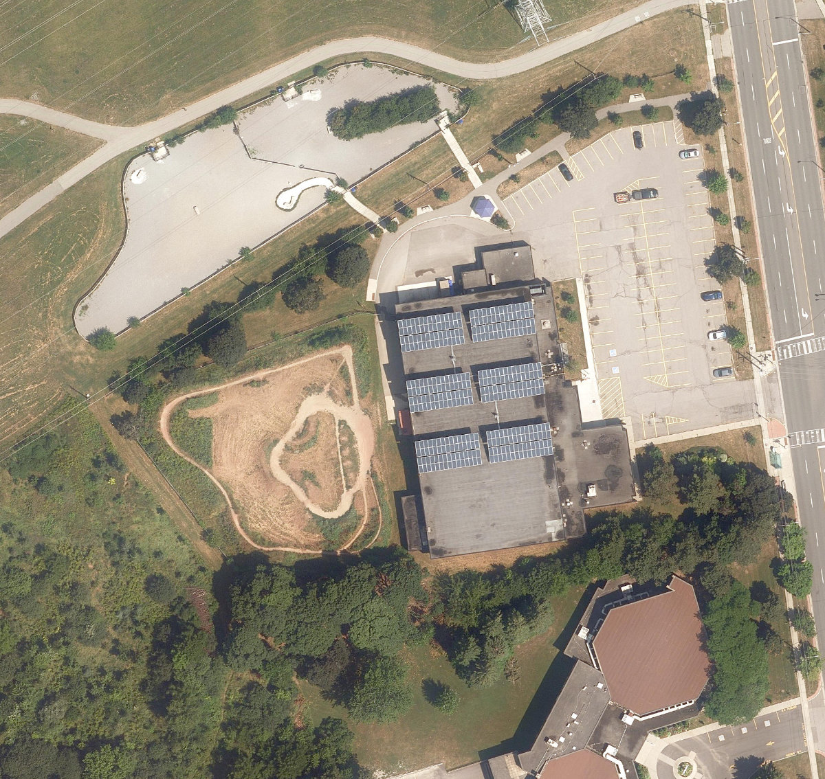 Bayview Arena Park, site photograph